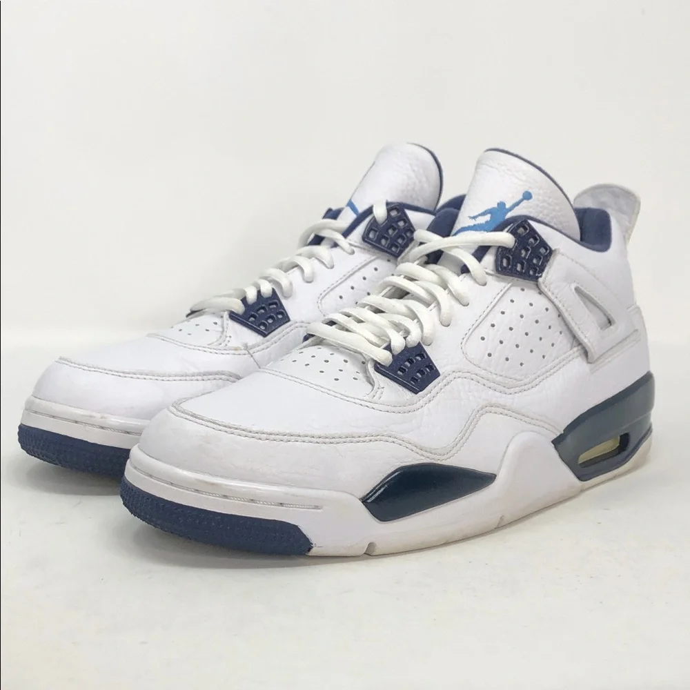 Air Jordan 4 Retro LS Columbia 314254-107 Men’s Sneakers - Size 9.5 No Box